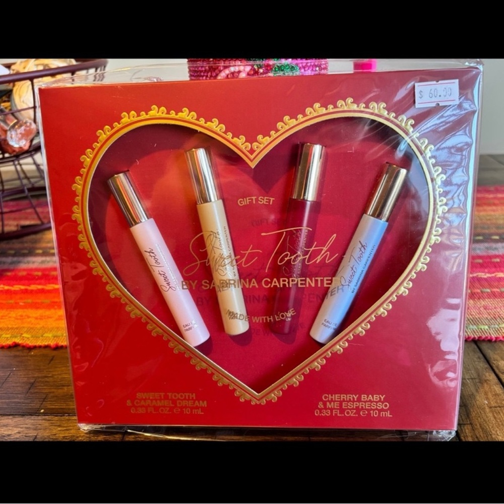 Sweet Tooth  Set by Sabrina Carpenter - Pink, Red, Blue Shades
